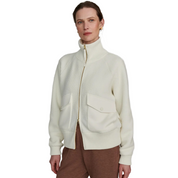 BREESON FLEECE JACKET EGRET