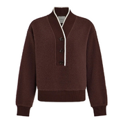 BRENNA FLEECE DEEP MAHOGANY