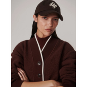 BRENNA FLEECE DEEP MAHOGANY