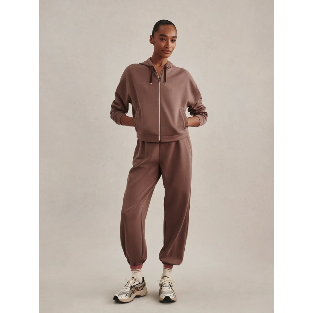 ELI JOGGER 27 COFFEE QUARTZ