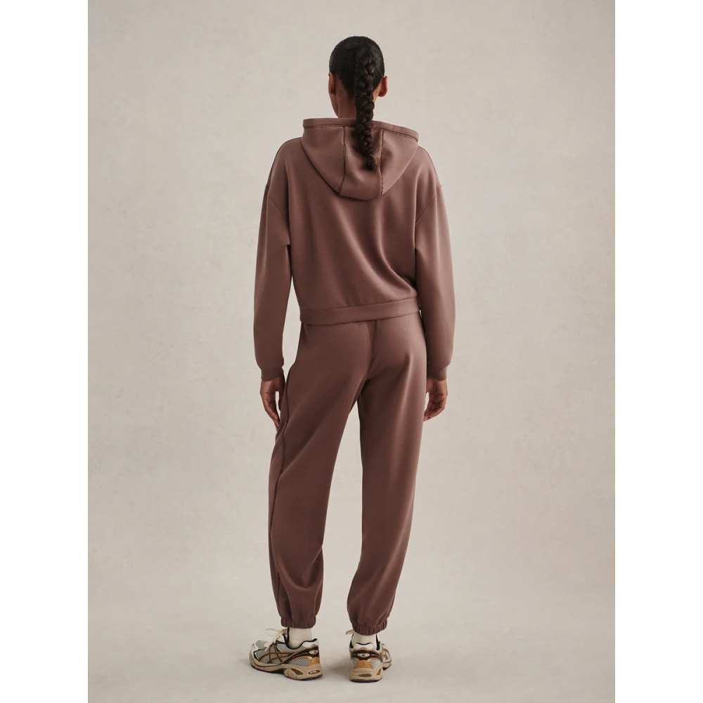 JORGIE ZIP HOODIE COFFEE QUARTZ