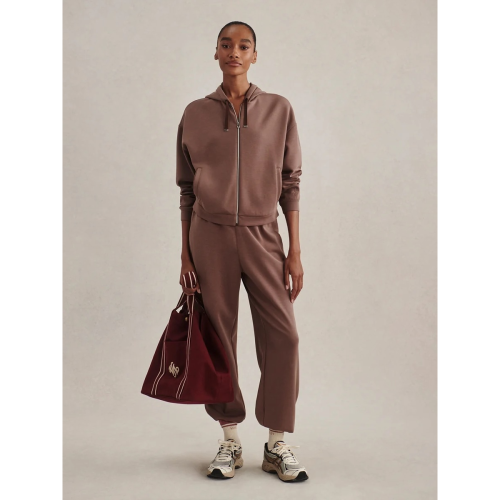 JORGIE ZIP HOODIE COFFEE QUARTZ