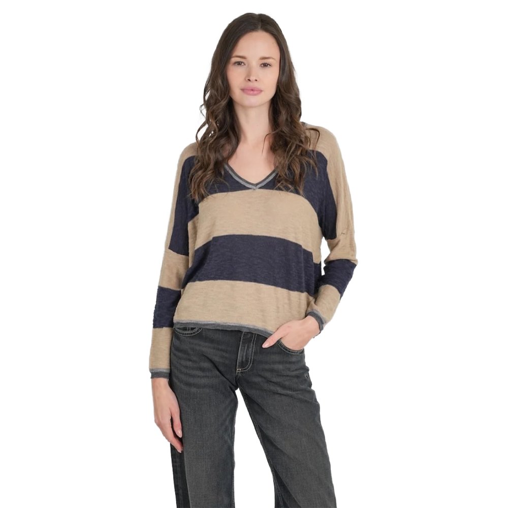 INLINE EGGSHELL LONG SLEEVE