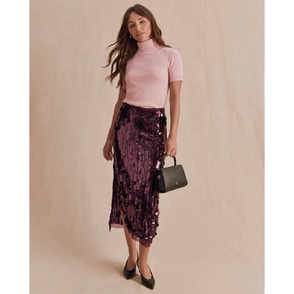 TORI CASHMERE SPARKLE PINK