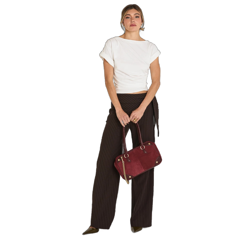MEREDITH MEDIUM BAG CHERRYWOOD