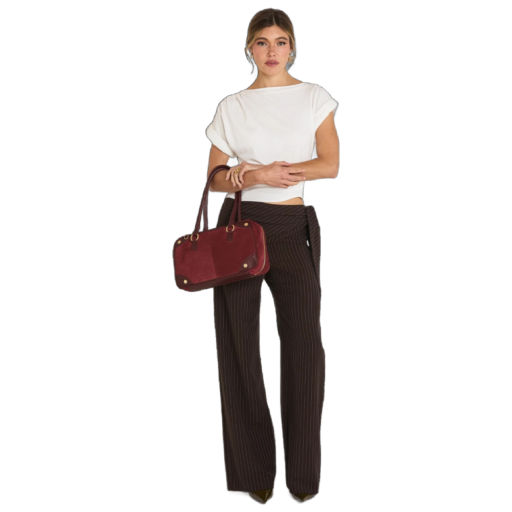 MEREDITH MEDIUM BAG CHERRYWOOD