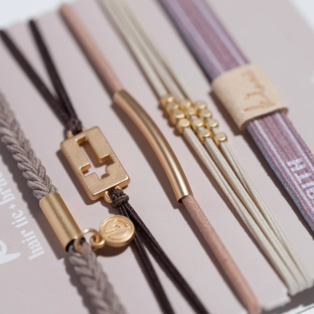 FAITH HAIR TIE BRACELET