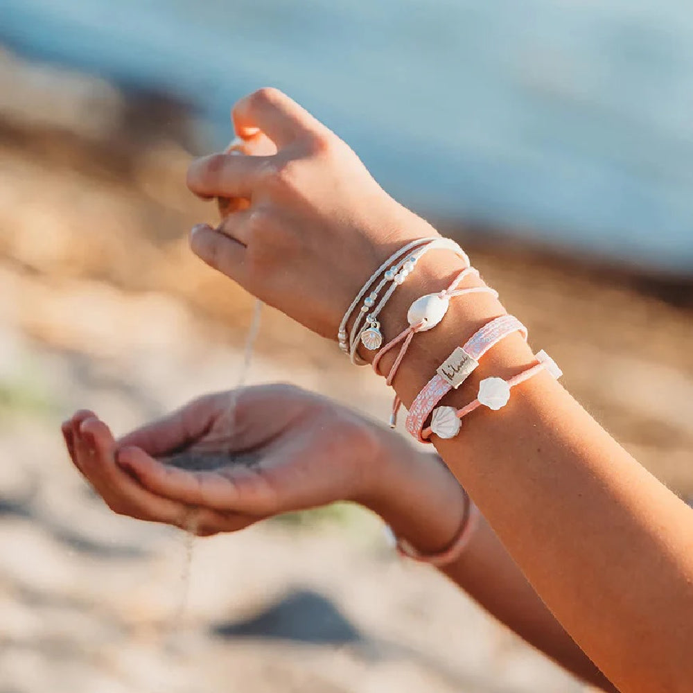 SHIMMER HAIR TIE BRACELET