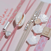 SHIMMER HAIR TIE BRACELET
