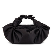 SILK KNOT BAG BLACK