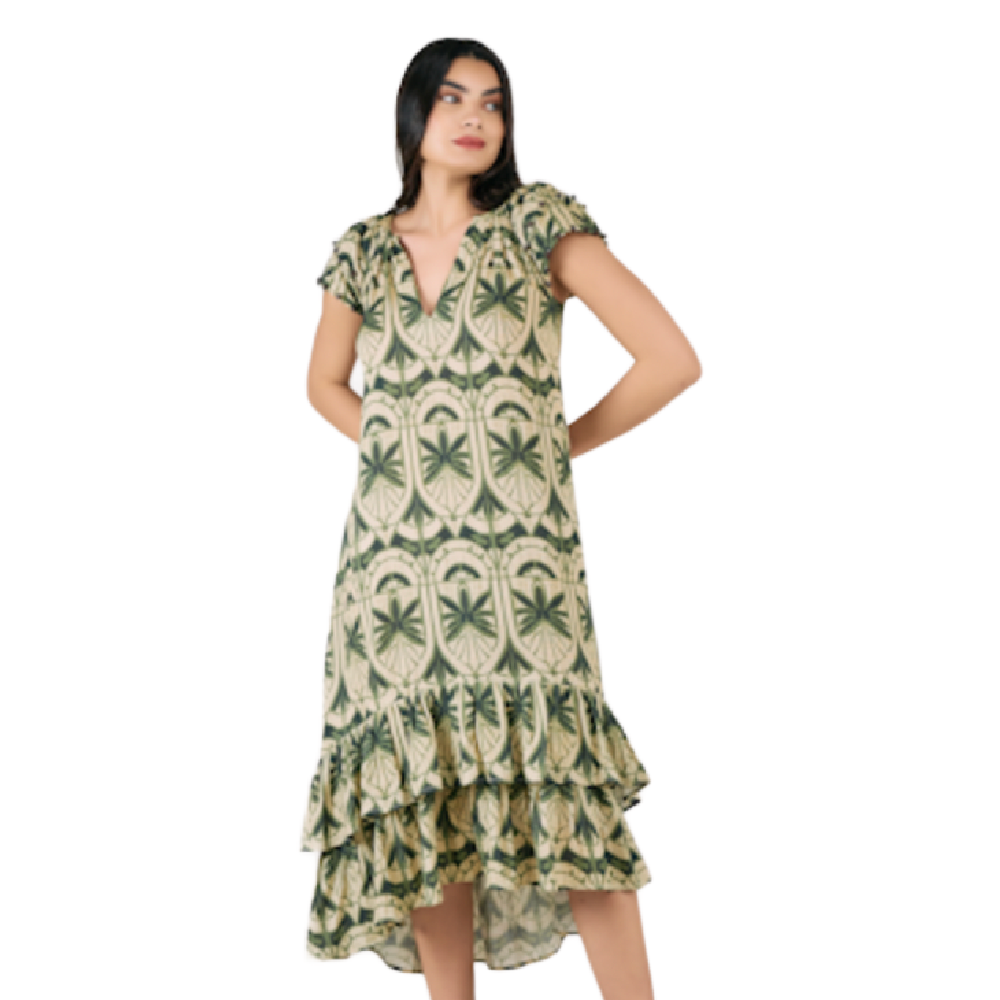 TATUM DRESS PALM