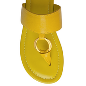 OLIVIA FLAT YELLOW
