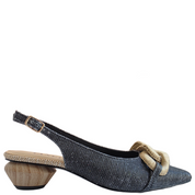 THIA BLACK RAFFIA