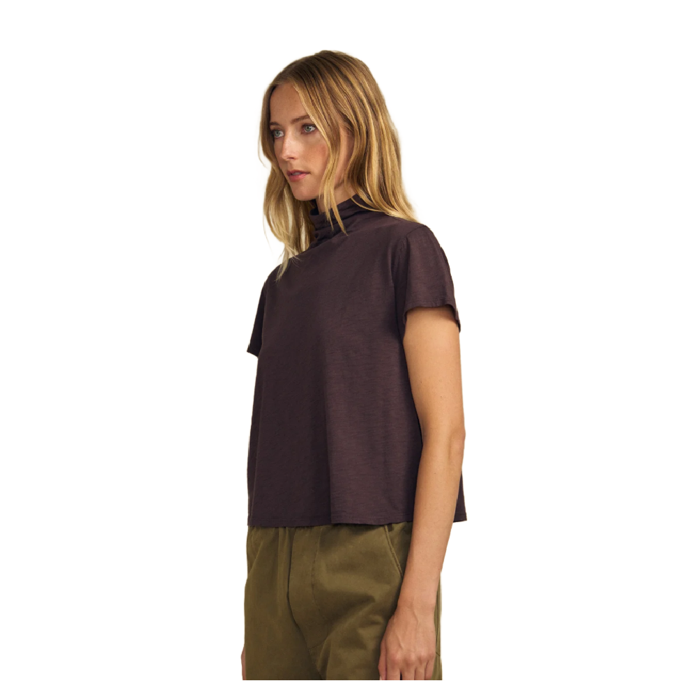 SAVI TEE SHORT SLEEVE BROWN