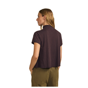 SAVI TEE SHORT SLEEVE BROWN