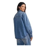 CLEMENTINE DENIM BUTTON-UP