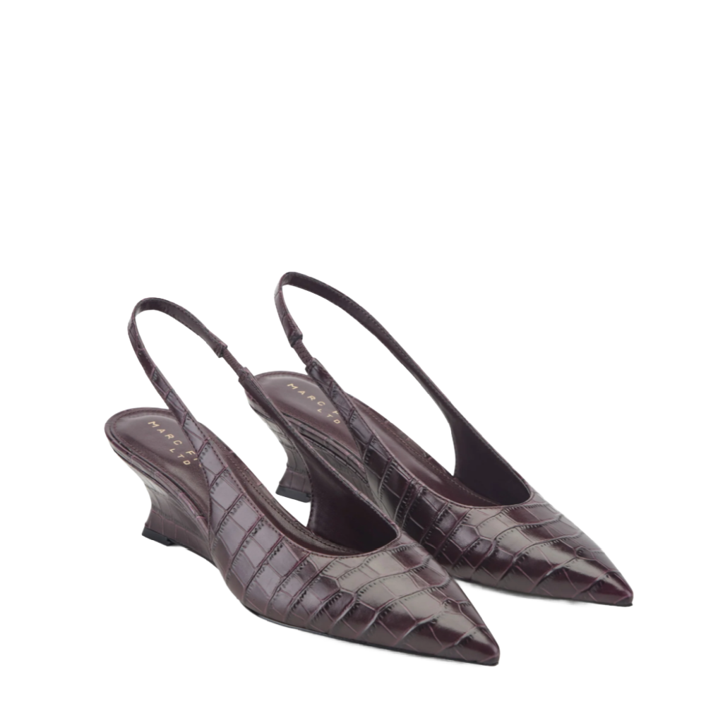 TATEN DARK RED CROCO