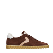 INES SUEDE SNEAKER DARK BURGUNDY