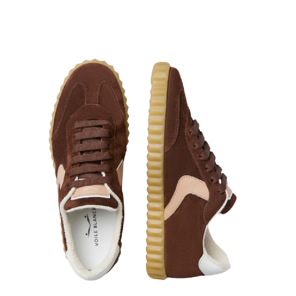 INES SUEDE SNEAKER DARK BURGUNDY