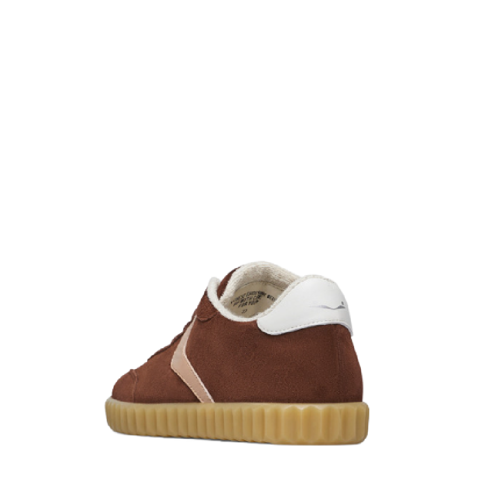 INES SUEDE SNEAKER DARK BURGUNDY