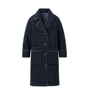 SEMA UGGFLUFF COAT BLUE