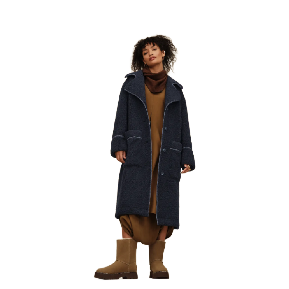 SEMA UGGFLUFF COAT BLUE
