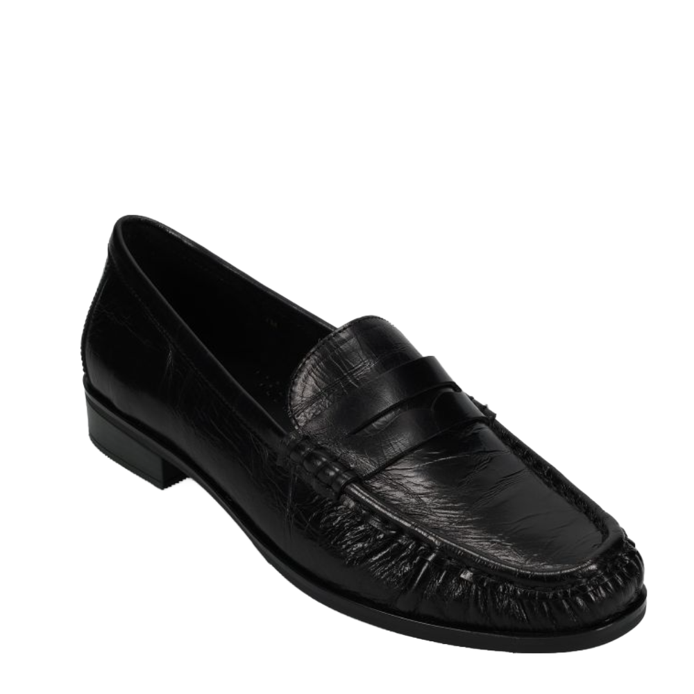 KELLEY LEATHER BLACK