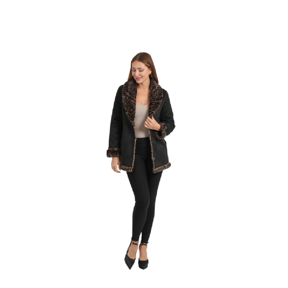 ZEKE REVERSIBLE COAT BROWN