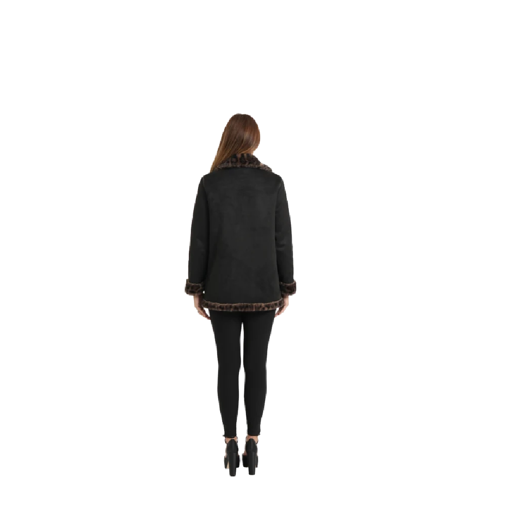 ZEKE REVERSIBLE COAT BROWN