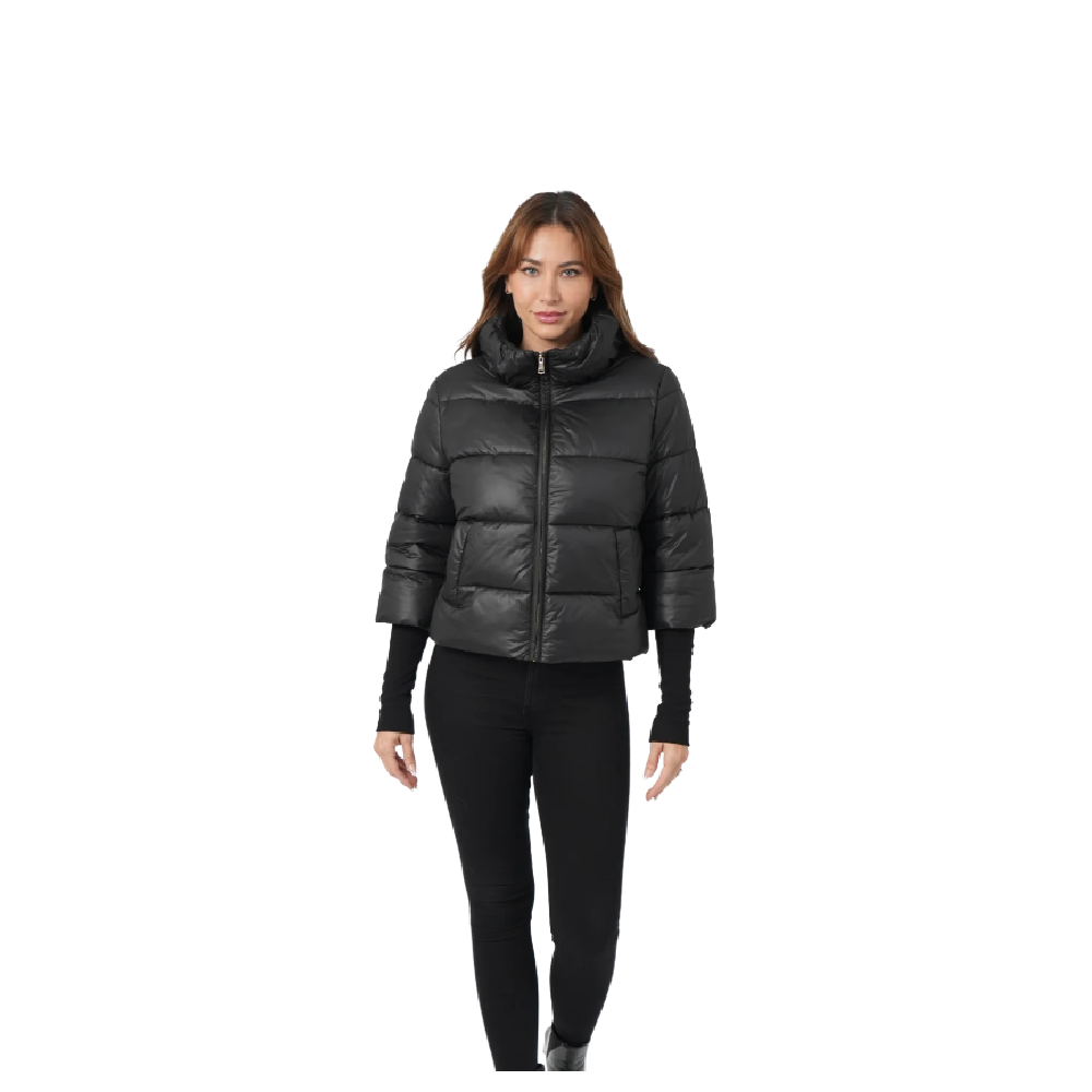 SAMANTHA PUFFER BLACK