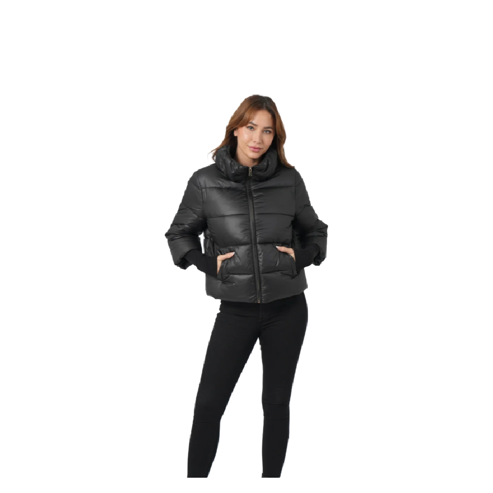 SAMANTHA PUFFER BLACK
