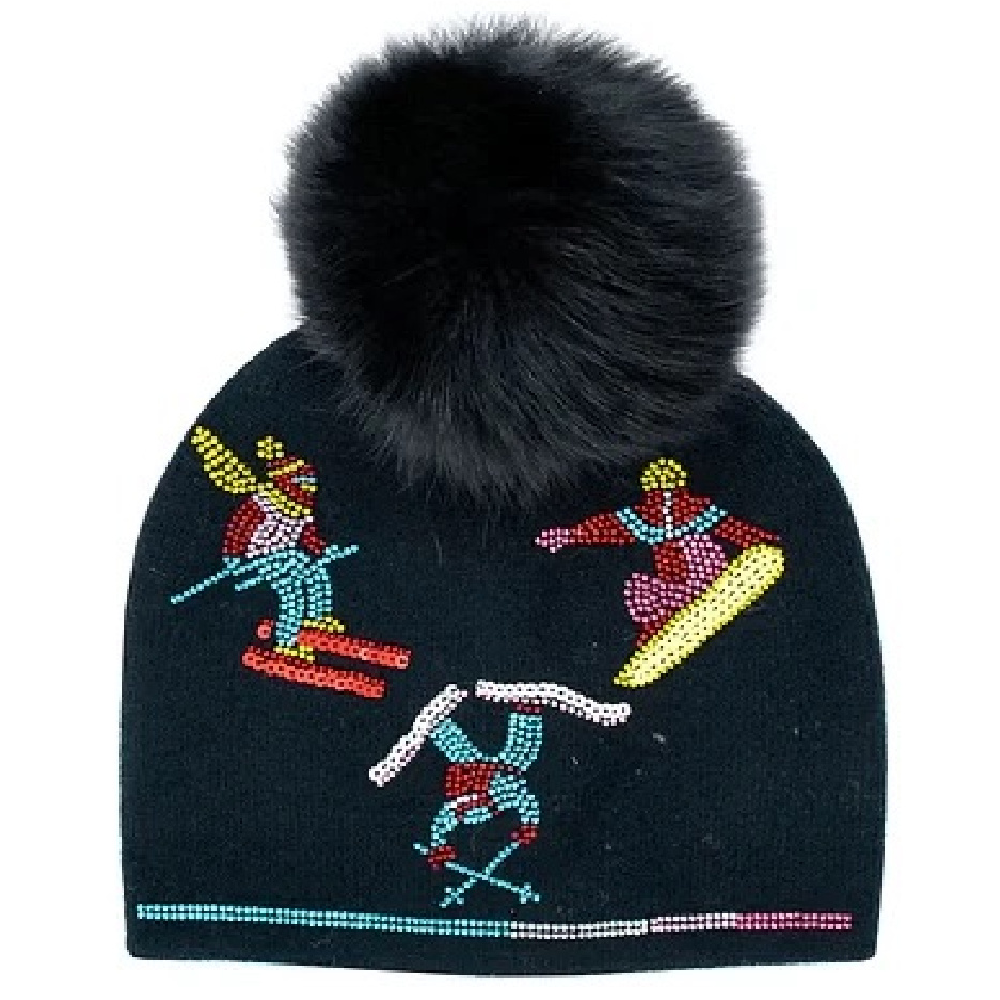 CRYSTAL SKIER BEANIE
