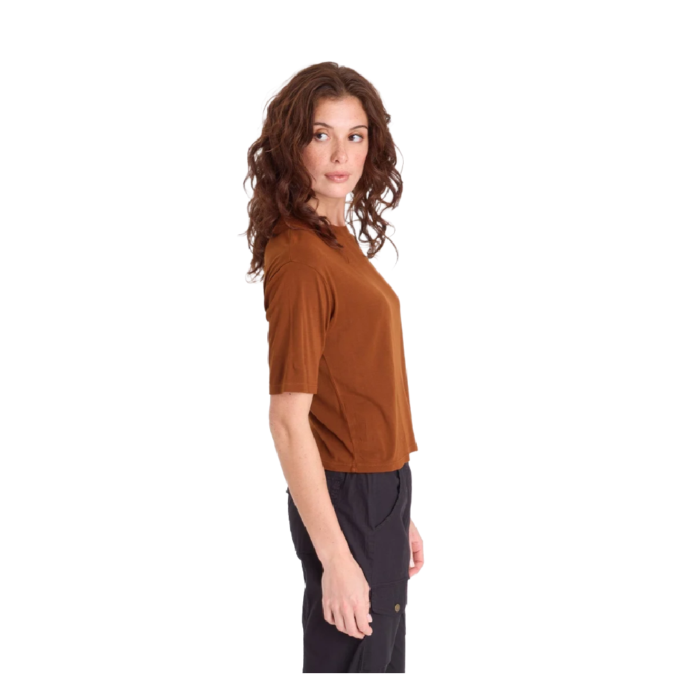 NONUS SHORT SLEEVE BROWN