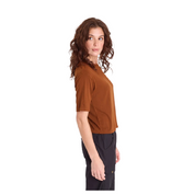 NONUS SHORT SLEEVE BROWN