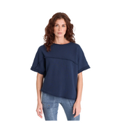 VITA FLEECE PULLOVER NAVY
