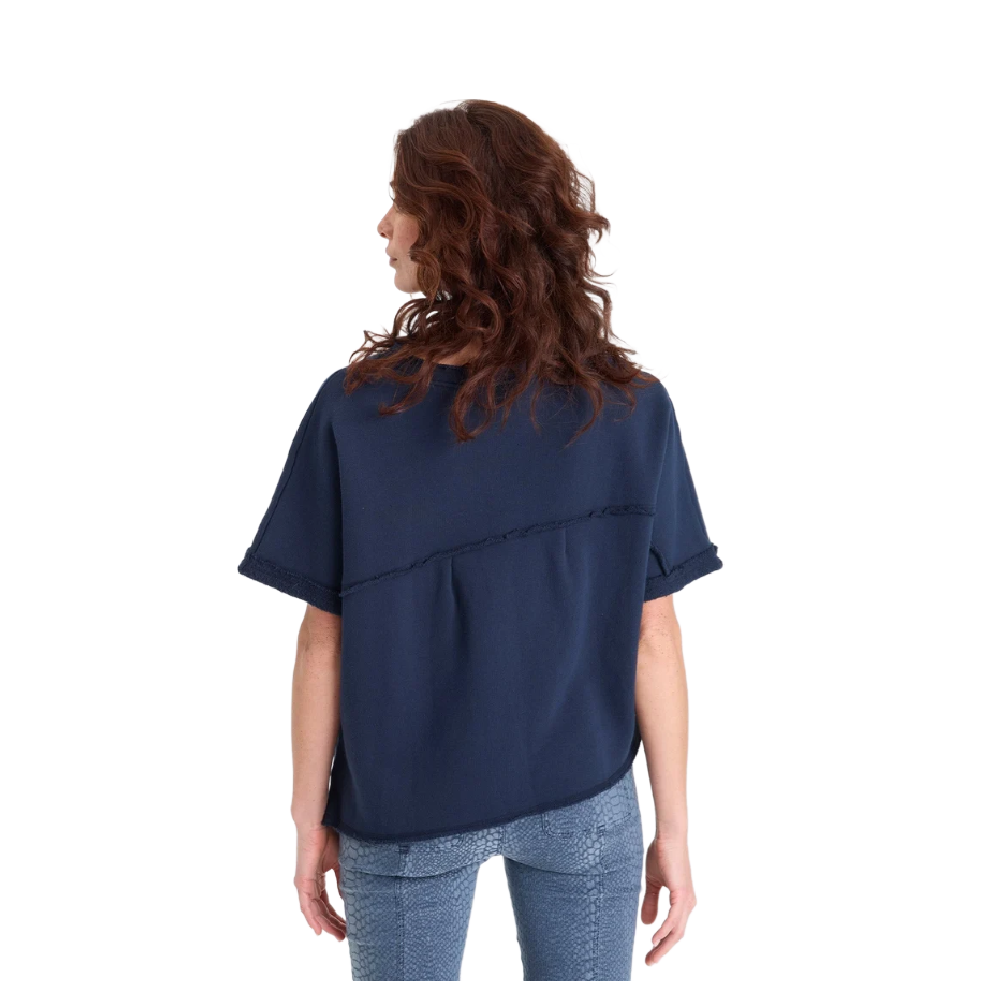 VITA FLEECE PULLOVER NAVY