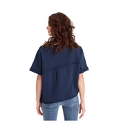 VITA FLEECE PULLOVER NAVY