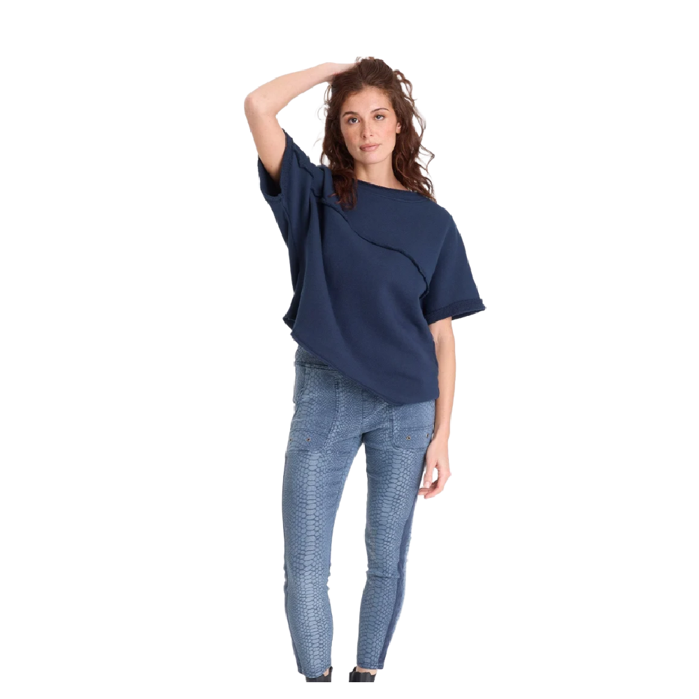 VITA FLEECE PULLOVER NAVY