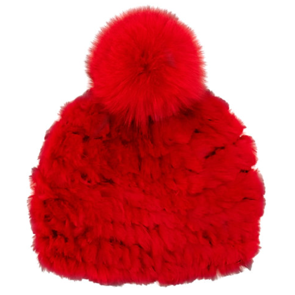 RABBIT BEANIE RED