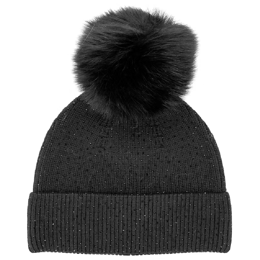 SPARKLE BEANIE BLACK