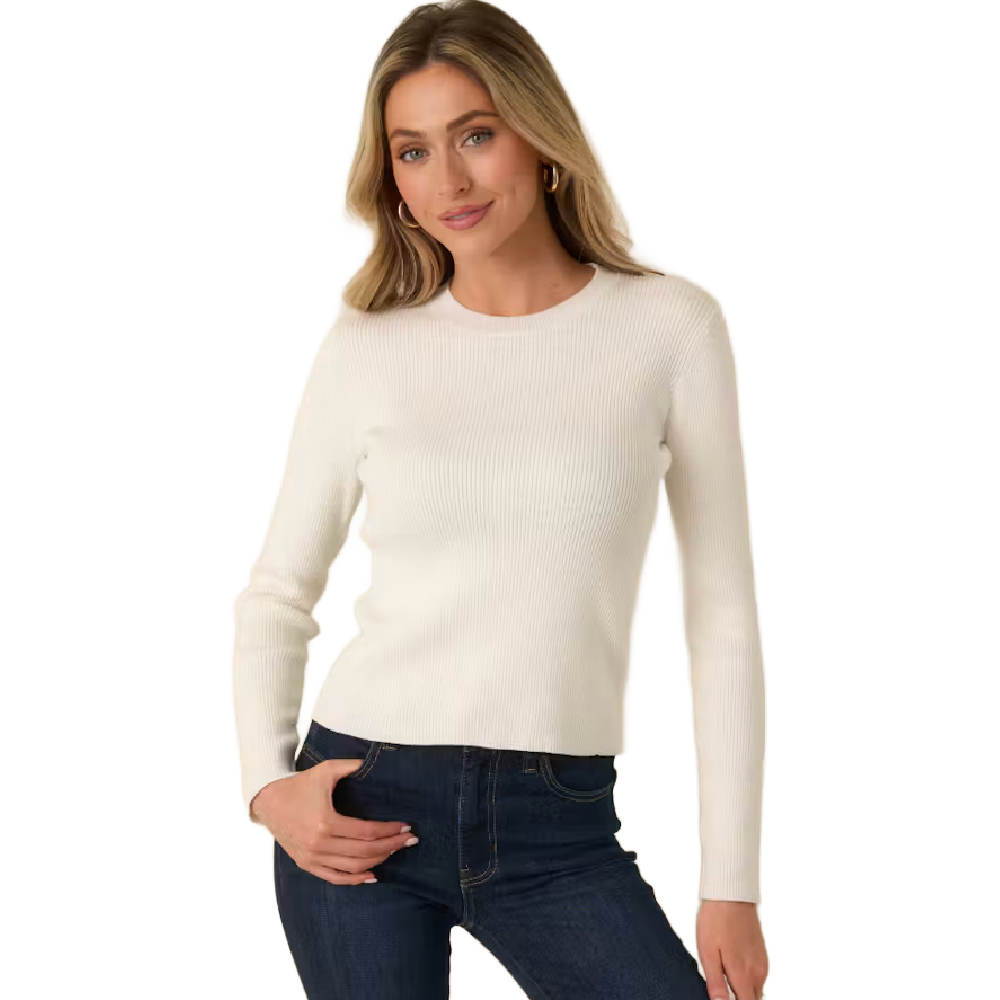 RORY RIBBED IVORY