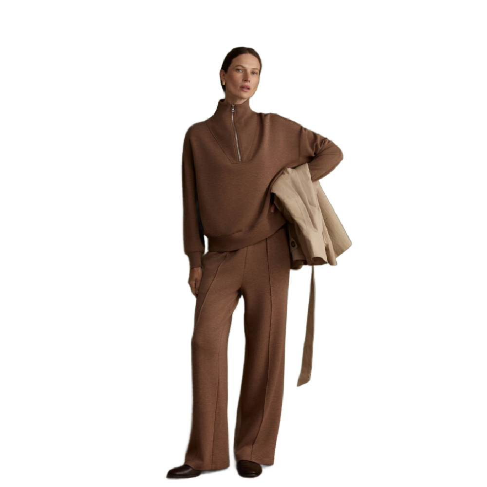 WIDE LEG PANT 28 BRONZE