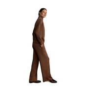 WIDE LEG PANT 28 BRONZE