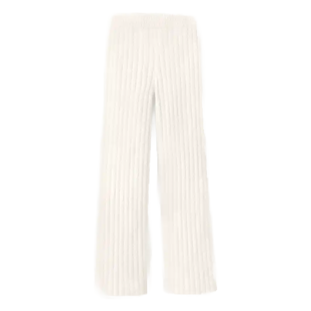 TERRI RIB PANT CREAM