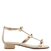 SLIM LOLITA RAFFIA GOLD