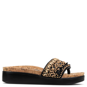 FIFI BEADED BLACK NATURAL