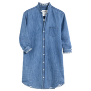 MARY RUFFLE INDIGO