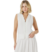 AVA GAUZE WHITE