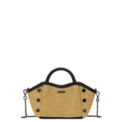 PAUL MINI NOIR RAFFIA