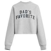 CROPPEDD DAD'S FAVORITE GREY